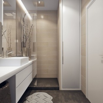 Idei inteligente pentru amenajarea unei bai mici