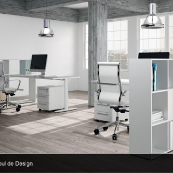 Amenajarea biroului poate porni începând cu ajutorul culorilor